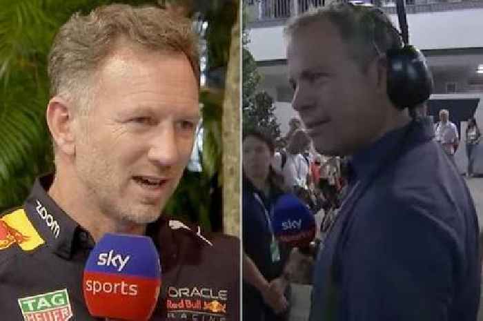 Christian Horner joins Max Verstappen in snubbing Sky Sports over Ted Kravitz comments