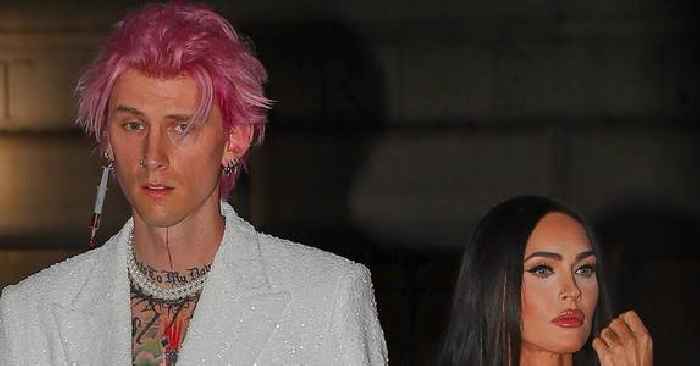 Machine Gun Kelly Snorts 'Cocaine' Off Megan Fox's Chest While Dressing Up As Tommy Lee & Pamela Anderson For Halloween