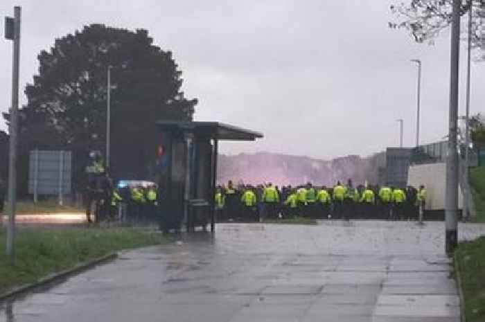 LIVE: Major police operation in Plymouth ahead of sell-out Devon Derby clash