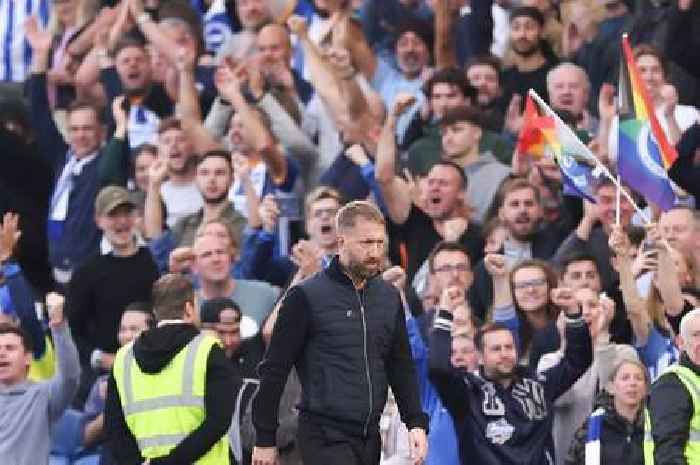 Brighton fans labelled a 'disgrace' for booing Graham Potter and not giving standing ovation
