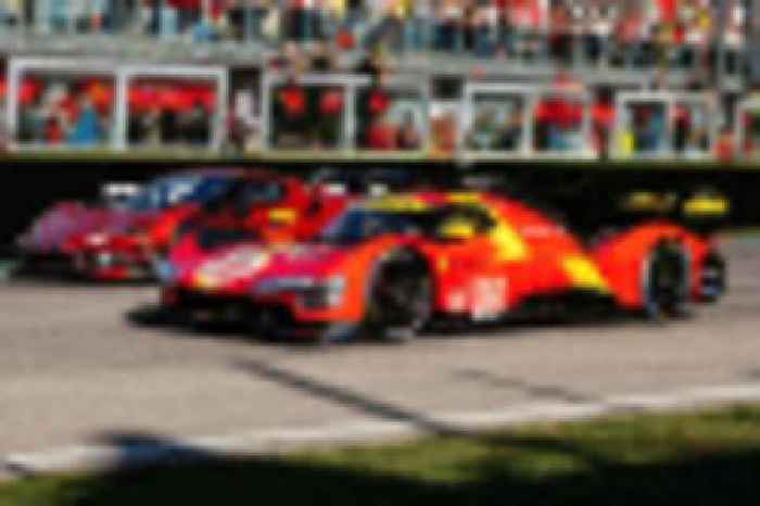 Watch Ferrari's 499P LMH hit Imola Circuit