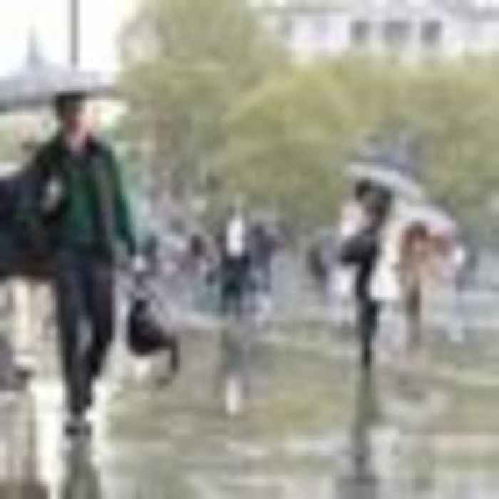 Strong winds and heavy rain to batter parts of UK as yellow weather warnings issued
