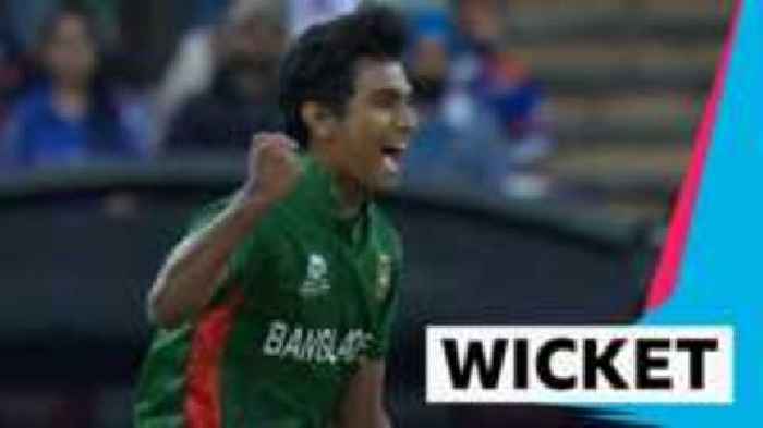 Hasan removes Rohit as Bangladesh get breakthrough