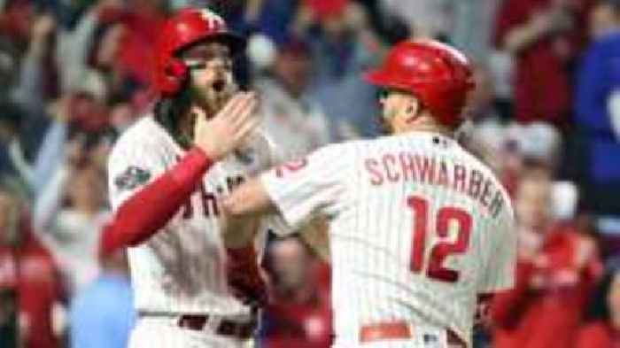 Red-hot Phillies race into World Series lead