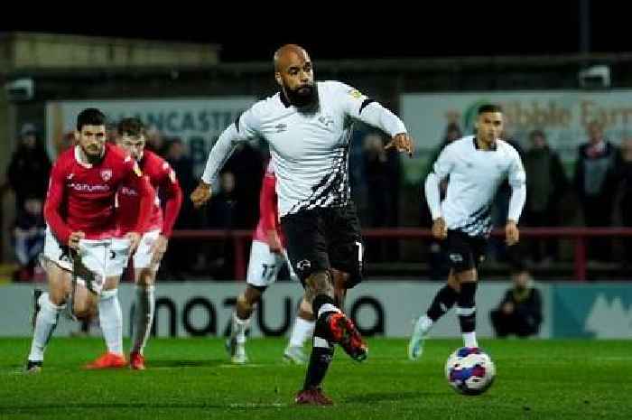 'Stupidly' - What Paul Warne did as David McGoldrick missed Derby County penalty at Morecambe