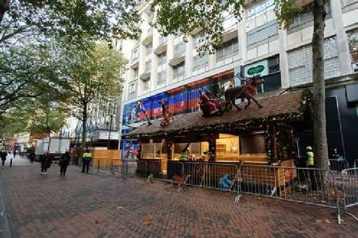 In pictures: Birmingham German Christmas Market ready for 51 days of sausages and beer
