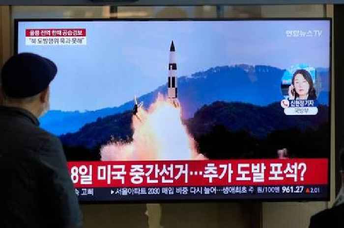 North Korea fires ‘more than ten’ missiles after issuing nuke threat to US