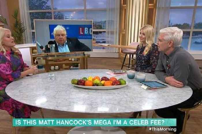 Vanessa Feltz in fiery clash with Holly Willoughby as she defends Matt Hancock over ITV I'm A Celebrity