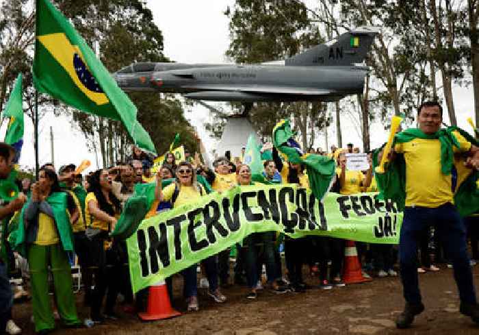 Bolsonaro backers perform Nazi salute, call for military intervention -report