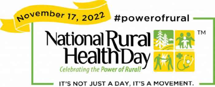 12th Annual National Rural Health Day is November 17