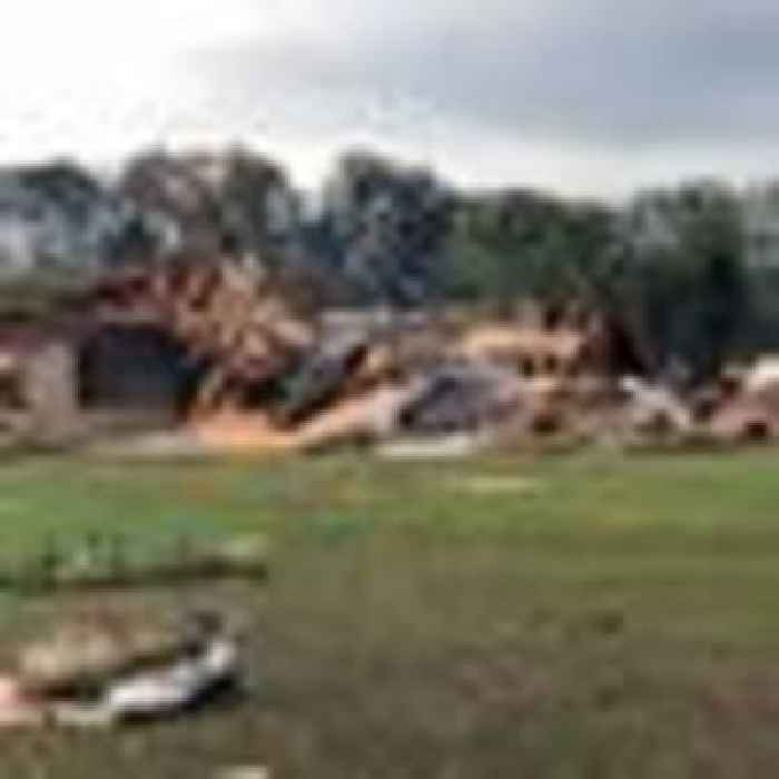 One dead and dozens hurt as tornadoes strike Texas and Oklahoma