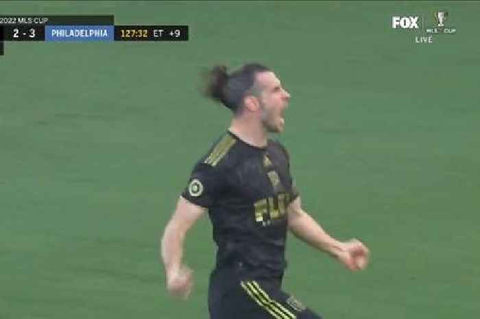 Gareth Bale goes wild after Wales star nets 128th minute equaliser in MLS Cup final