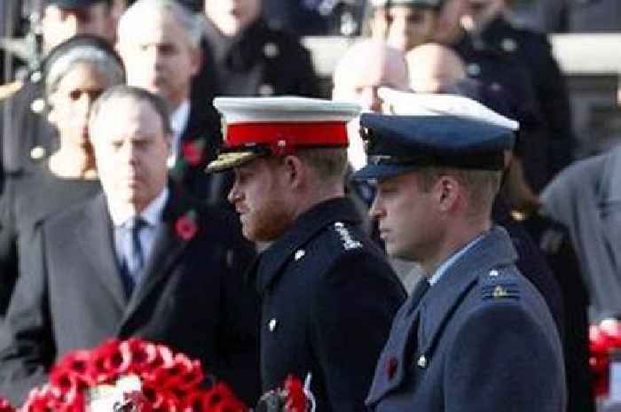 Prince Harry and Andrew's remembrance wreaths removed from poppy factory in fresh blow