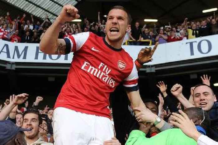 'Puskas Award winner' - Arsenal fans will love what former Gunners star Lukas Podolski did