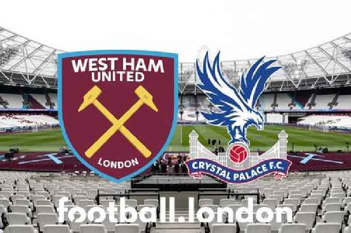 West Ham vs Crystal Palace LIVE: Kick-off time, confirmed team news, goal and score updates