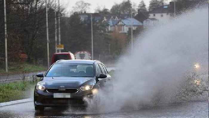 Northern Ireland workers braced for heavy wind and rain during evening commute