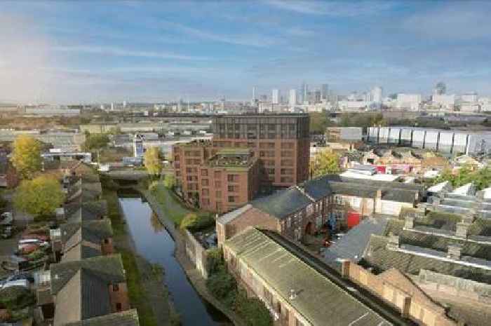Canalside red-brick flats plan as part of Digbeth's transformation
