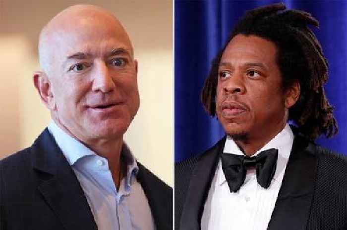 Jay-Z and Jeff Bezos have secret dinner in LA as they 'bid to buy Washington Commanders'