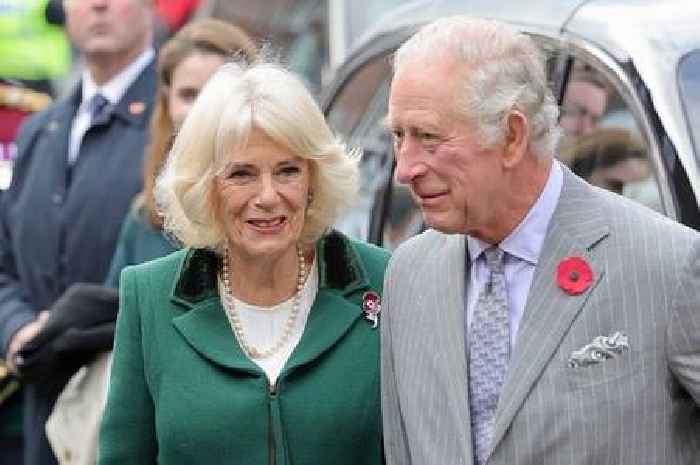 Man hurls eggs at King Charles and Camilla before being thrown to floor by police