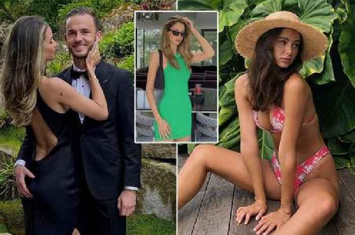 James Maddison's swimwear model WAG 'crying happy tears' over England World Cup spot