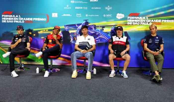 Drivers Press Conference 2022 Sao Paulo F1 Grand Prix