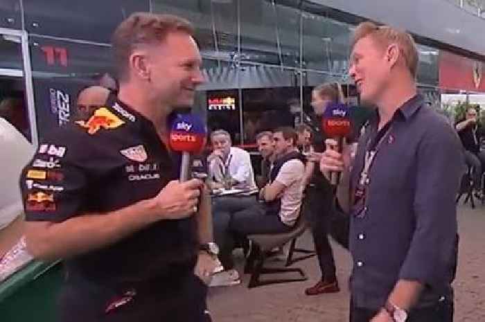 Christian Horner highlights Mercedes upgrades after being given big welcome by Sky Sports