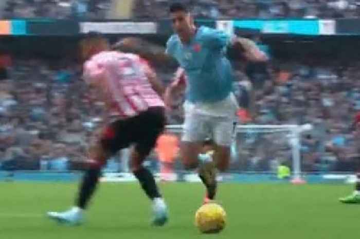 Joao Cancelo apologises for pathetic dive despite Phil Foden screaming at ref