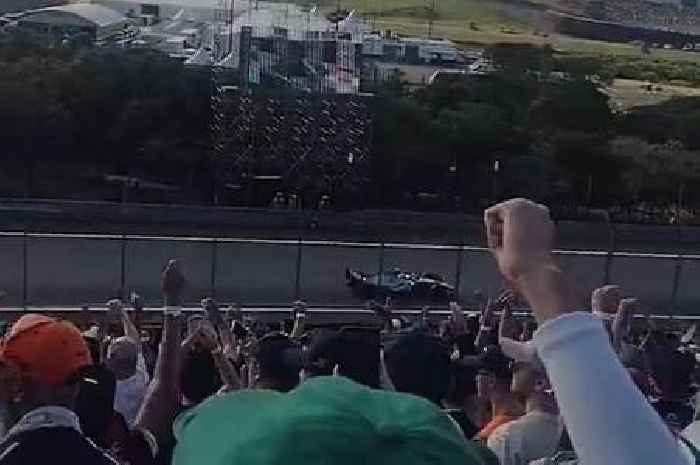 Lewis Hamilton sends fanatical Brazilian F1 fans wild by passing Max Verstappen