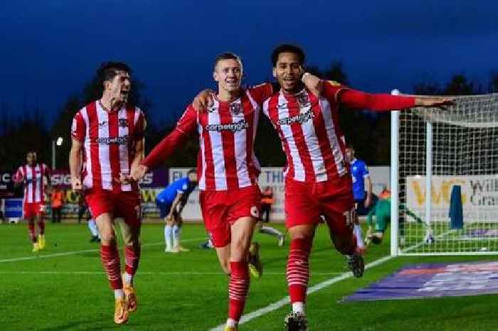 Exeter City 3 Peterborough United 2 - Grecians snatch late win in Gary Caldwell's first home game