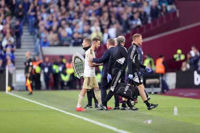 England face potential World Cup worry after James Maddison injury in Leicester’s West Ham clash