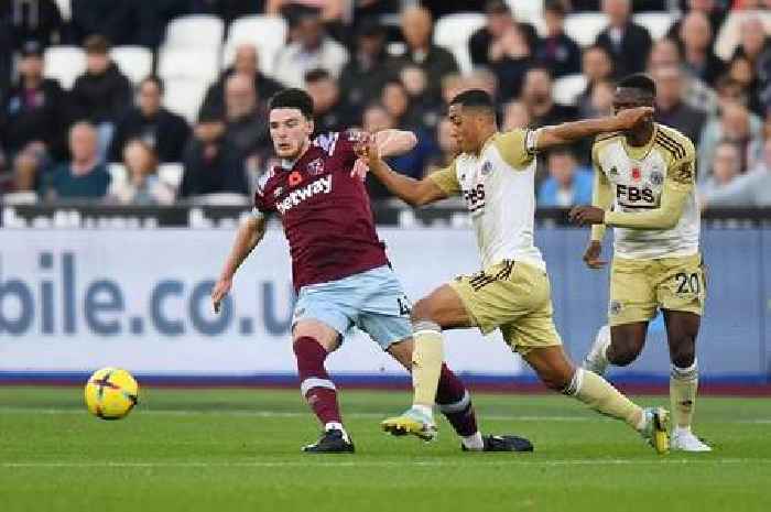 West Ham player ratings: Declan Rice stars in Premier League defeat to Leicester City