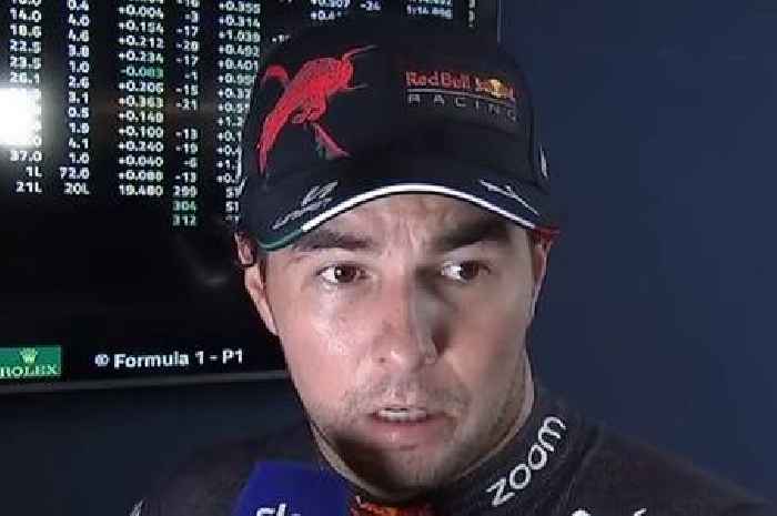 Sergio Perez disappointed in Max Verstappen 'after all I've done for him'