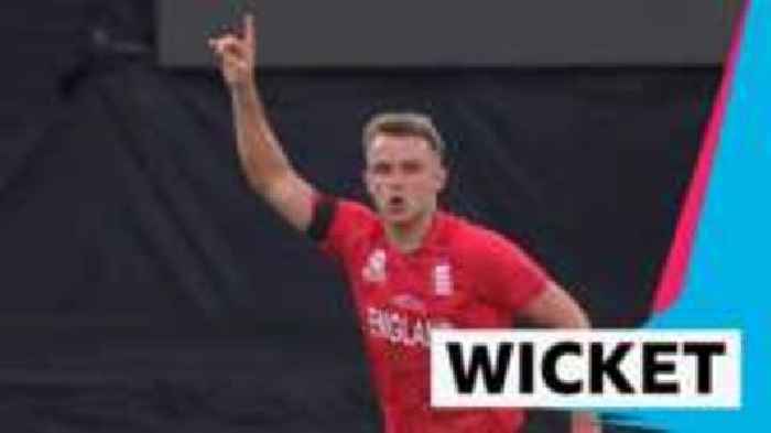England's Curran bowls Rizwan for first wicket of final