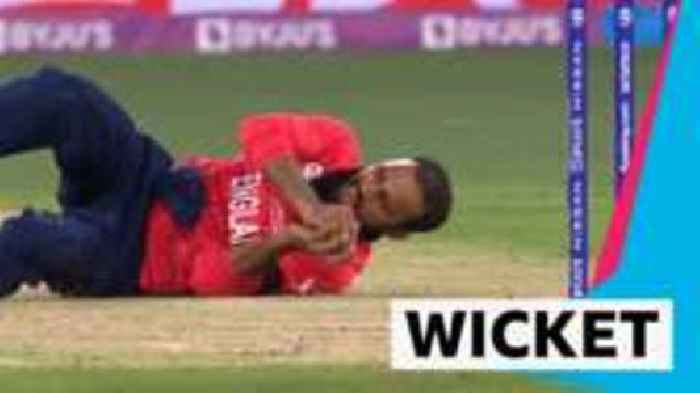 Rashid gets 'massive wicket' of Babar for 32