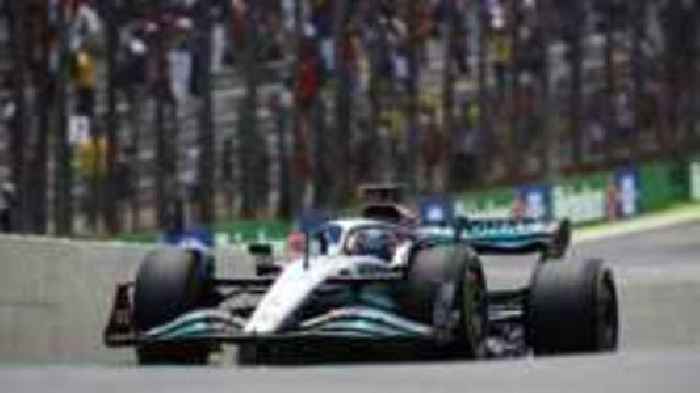 Russell beats Hamilton to first win in Sao Paulo