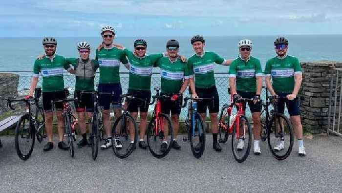 Amateur cyclists raise more than £16,000 for City Hospital oncology department