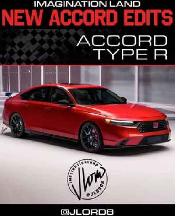 2023 Honda Accord Type R Wishes It's the 1990s All Over Again, Though Only Virtually