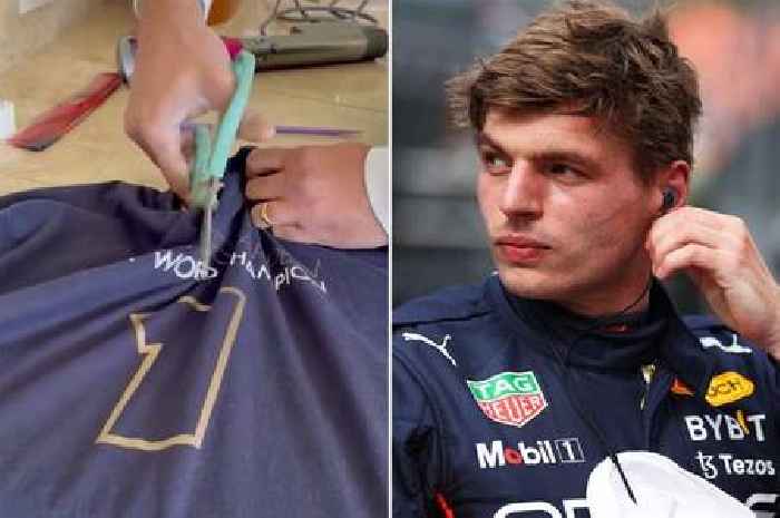 Max Verstappen merchandise cut up and binned amid backlash over Sergio Perez row