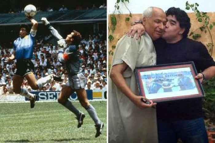 Ref who missed Maradona 'Hand Of God' goal against England insists he did a 'good job'