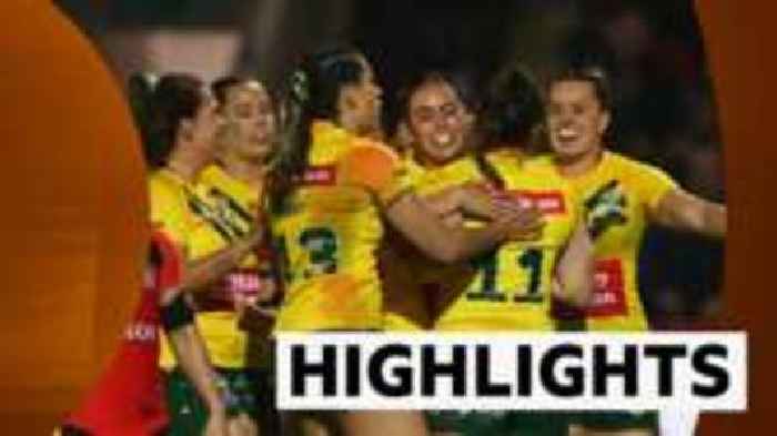 Australia reach World Cup final after thrashing PNG
