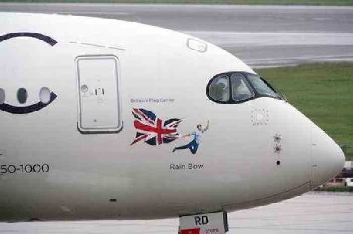 England World Cup team set off for Qatar on plane called Rain Bow