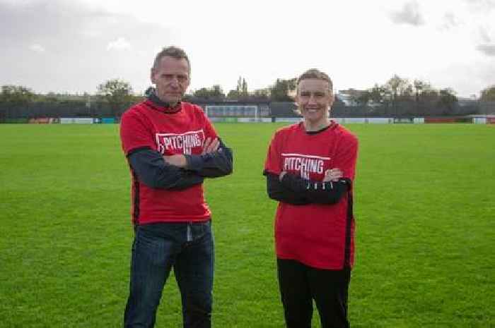 England legends Stuart Pearce and Laura Bassett join forces to celebrate landmark Entain funding for Camden Town WFC
