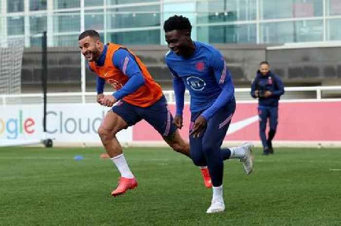 Kyle Walker sends Bukayo Saka clear Arsenal title message as England camp prepare for World Cup