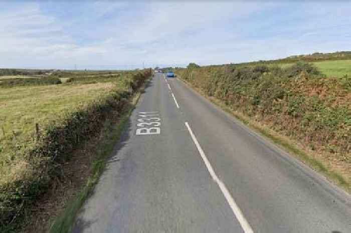 Overturned car closes busy road near St Ives - latest updates