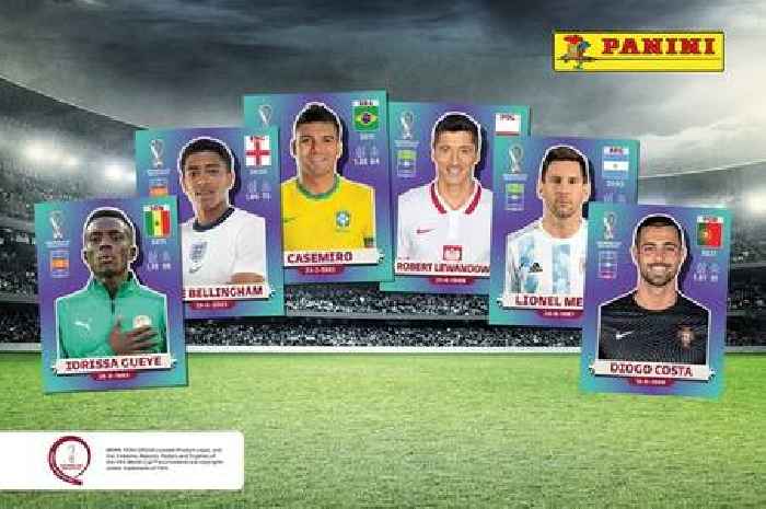 FREE Panini FIFA World Cup Qatar 2022™ Sticker Sheet Inside your Grimsby Telegraph on Friday
