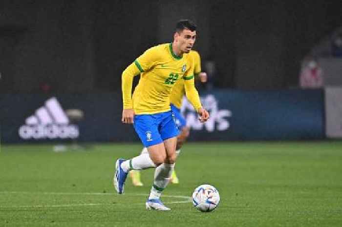 What Arsenal star Gabriel Martinelli did to Liverpool's Fabinho in Brazil World Cup training