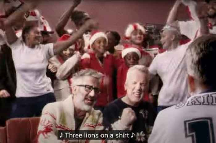 Baddiel and Skinner's new Three Lions 'so bad' fans now 'hate football and Christmas'