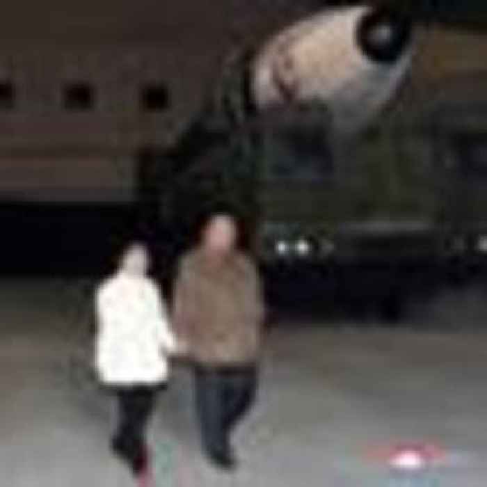 Kim Jong Un's daughter seen for first time in public at ballistic missile launch