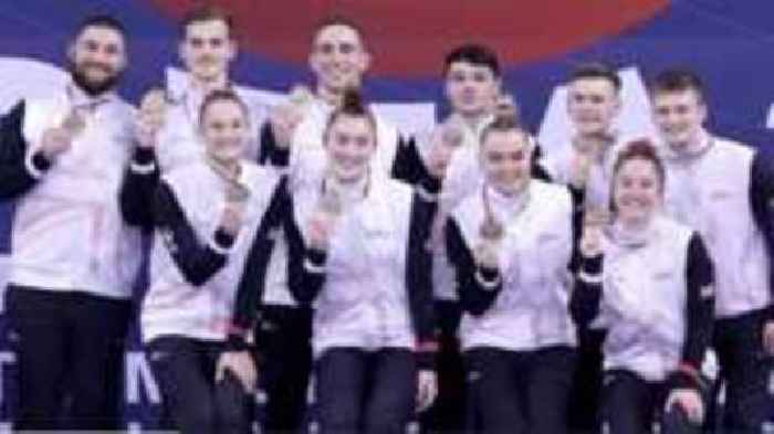 Britain finish Trampoline Worlds with team gold
