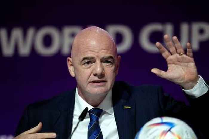 FIFA president Gianni Infantino walks into World Cup press conference and unleashes extraordinary attack